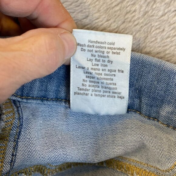 Judy Blue Womans Lincoln Mid‑Rise Pull‑On Skinny Jegging Size 9/29 Light Wash De - Picture 12 of 16